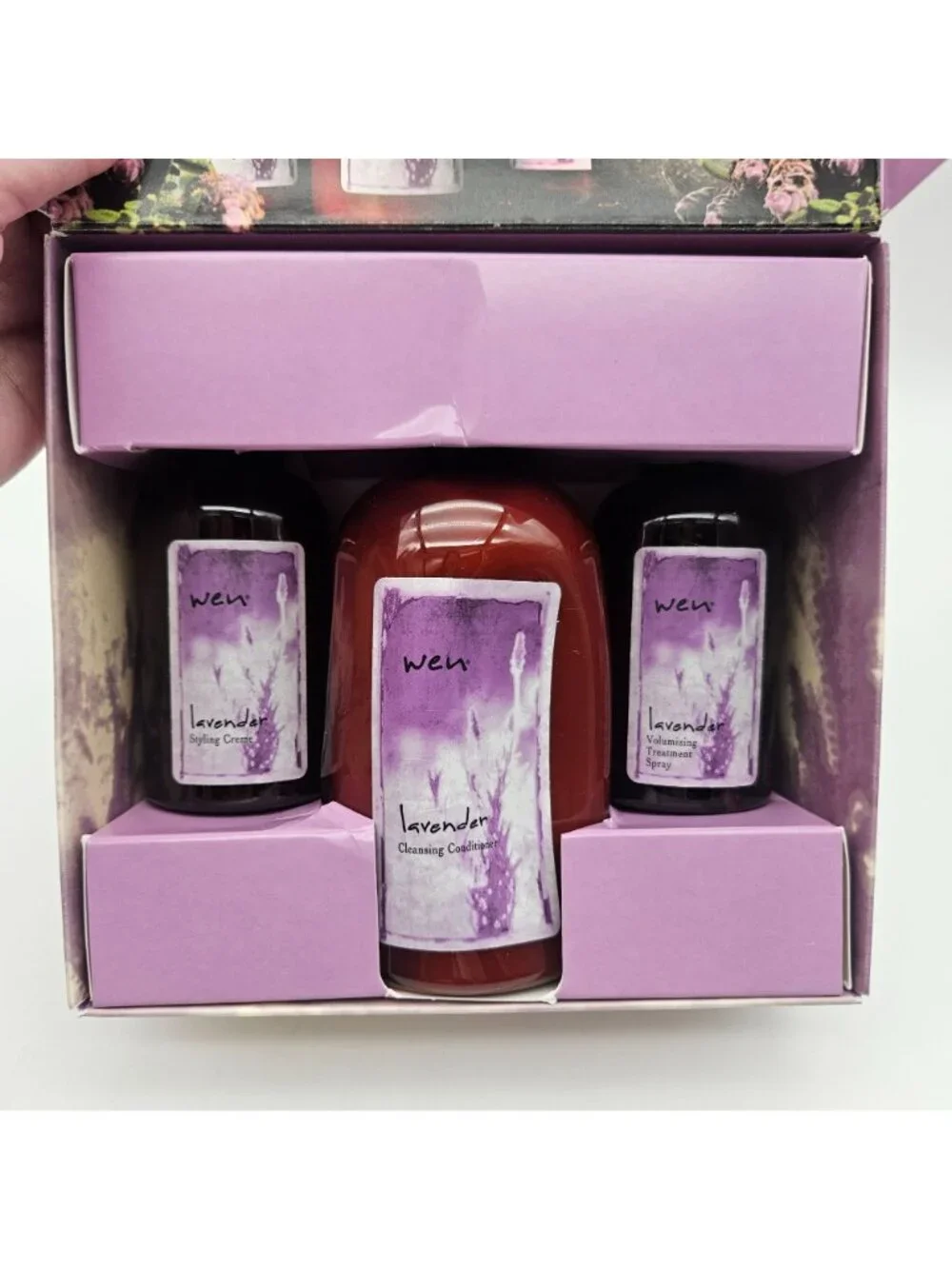 Wen Chaz Dean Lavender Set Cleanser Cream Volume Spray NEW